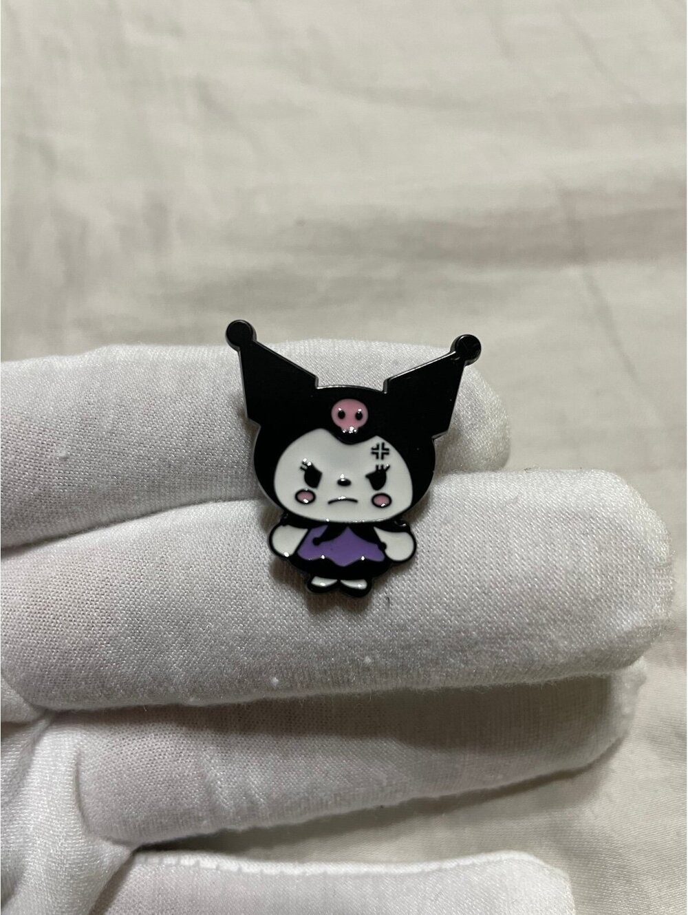 My melody kuromi enamel pin brooch anime cartoon cute Sanrio hello kitty mad